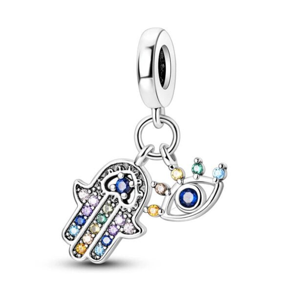 925 Sterling Silver Protection Charm