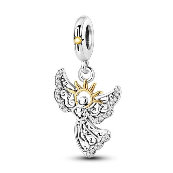 925 Sterling Silver Angel Charm
