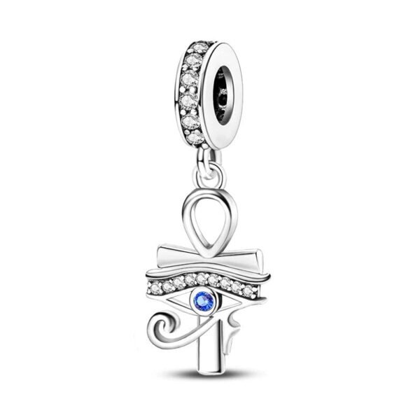 925 Sterling Silver Eye of Horus Charm