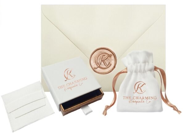 80th Birthday Years Charm 925 Sterling Silver & Rose Gold - Image 4