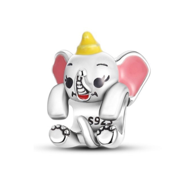 925 Sterling Silver Little Elephant Charm