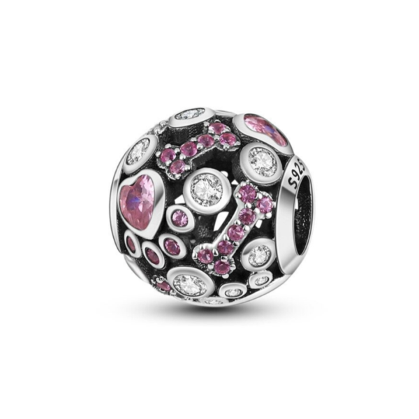 925 Sterling Silver Doggie Bones Charm