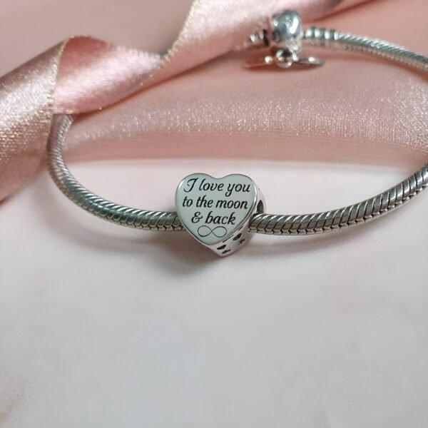 Engraved 16th Birthday Charm 925 Sterling Silver- Personalised With Your Text - Image 4