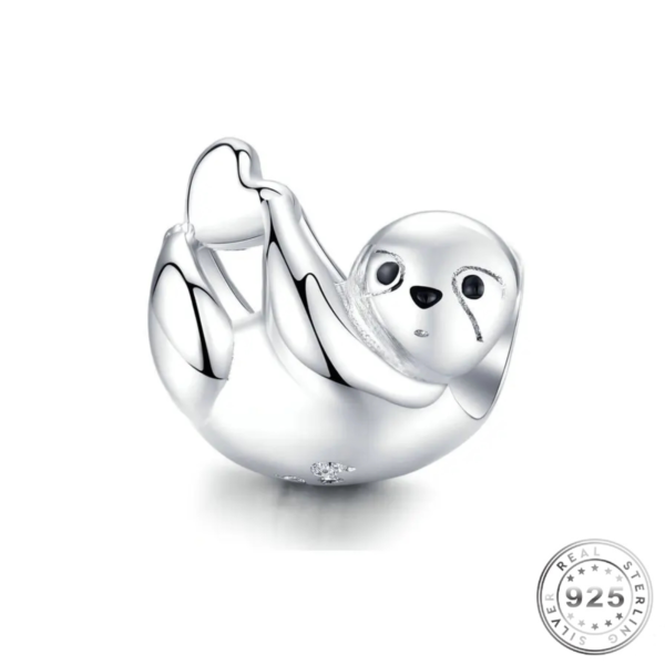 Sloth Charm 925 Sterling Silver